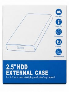 Caja Externa 2.5” HDD/SSD USB 3.0 Negra