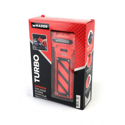 SOPLADOR DE AIRE TURBO A BATERIA MADER - Imagen 3