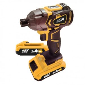 ATORNILLADOR DE IMPACTO S/CARBONES 20V | 2 BATERÍAS 2AH BLIM