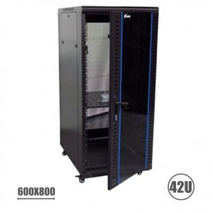 RACK 19 42U 600X800 PERFORADO CROMAD