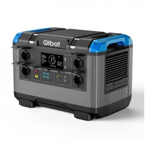 ESTACIÓN DE ENERGÍA PORTÁTIL 2400W - 630.000MAH ELBAT