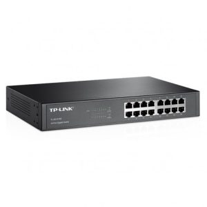 SWITCH TP-LINK 16 PUERTOS ESCRITORIO/RACK 10/100/1000 (TL-SG1016D)