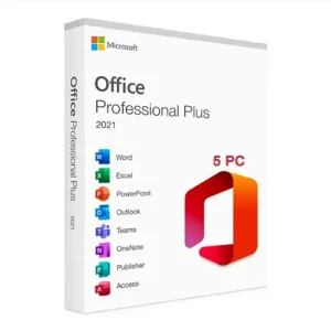 Microsoft Office 2021 Professional Plus · 5 PC