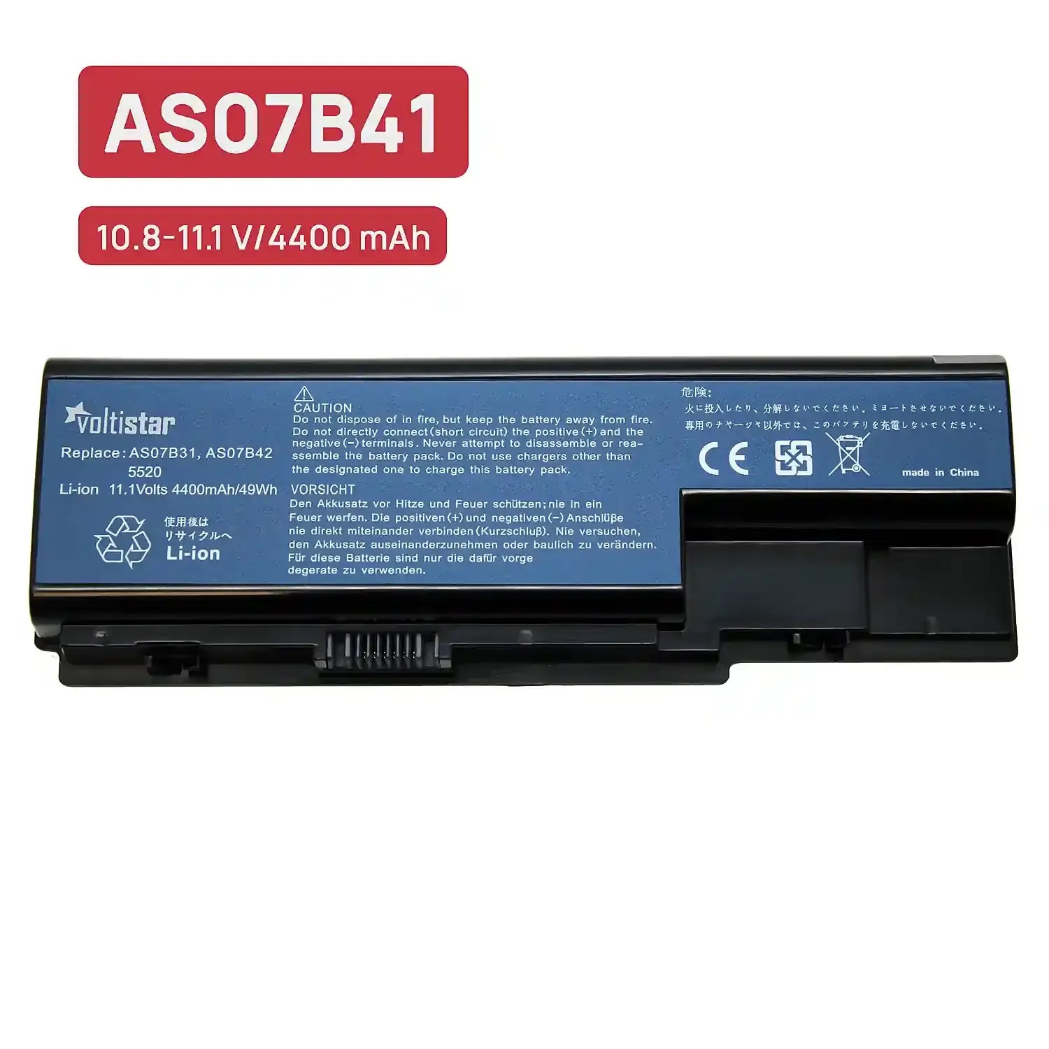 BATERÍA PARA PORTÁTIL EMACHINES E510 E520 E720 G420 BT06 - Imagen 2
