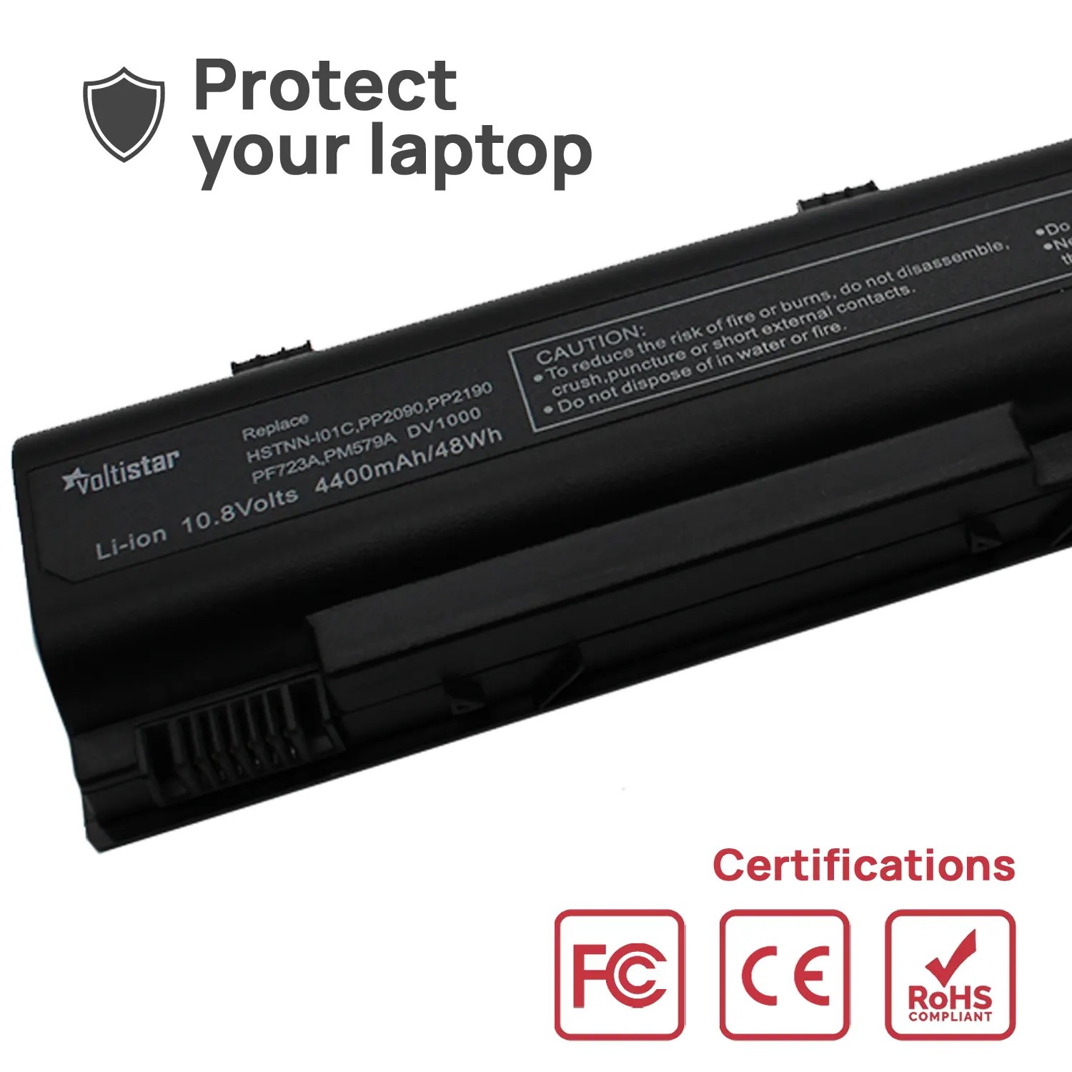 BATERÍA PARA PORTÁTIL HP COMPAQ PAVILION DV1000 DV4000 DV5000 V2000 M2000 C500 - Imagen 5
