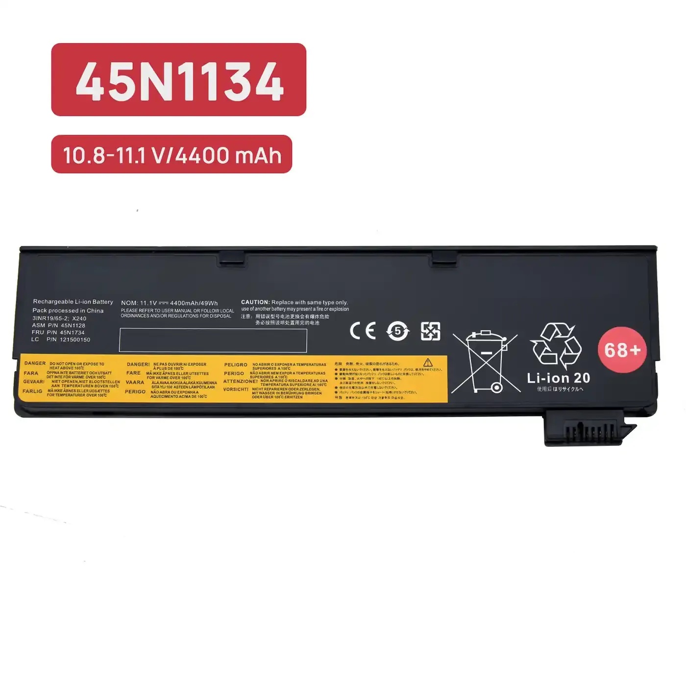BATERÍA PARA PORTÁTIL LENOVO THINKPAD T440S T440 X240 - Imagen 2