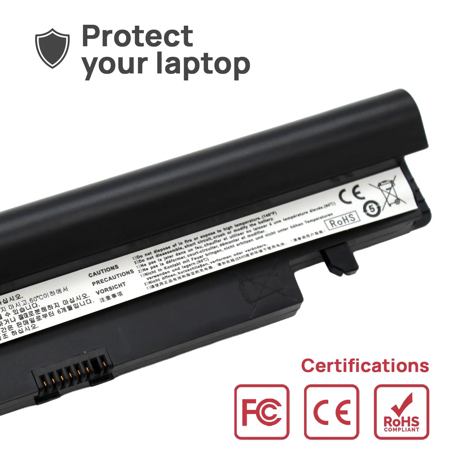 BATERÍA PARA PORTÁTIL SAMSUNG N143 N145 N148 N150 N250 N250P N260 N260P PLUS - Imagen 5