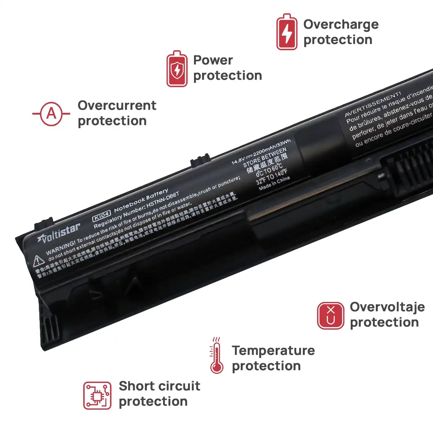 BATERÍA PARA PORTÁTIL HP ENVY 15-K104TX TPN-Q158 TPN-Q159 TPN-Q160 - Imagen 4