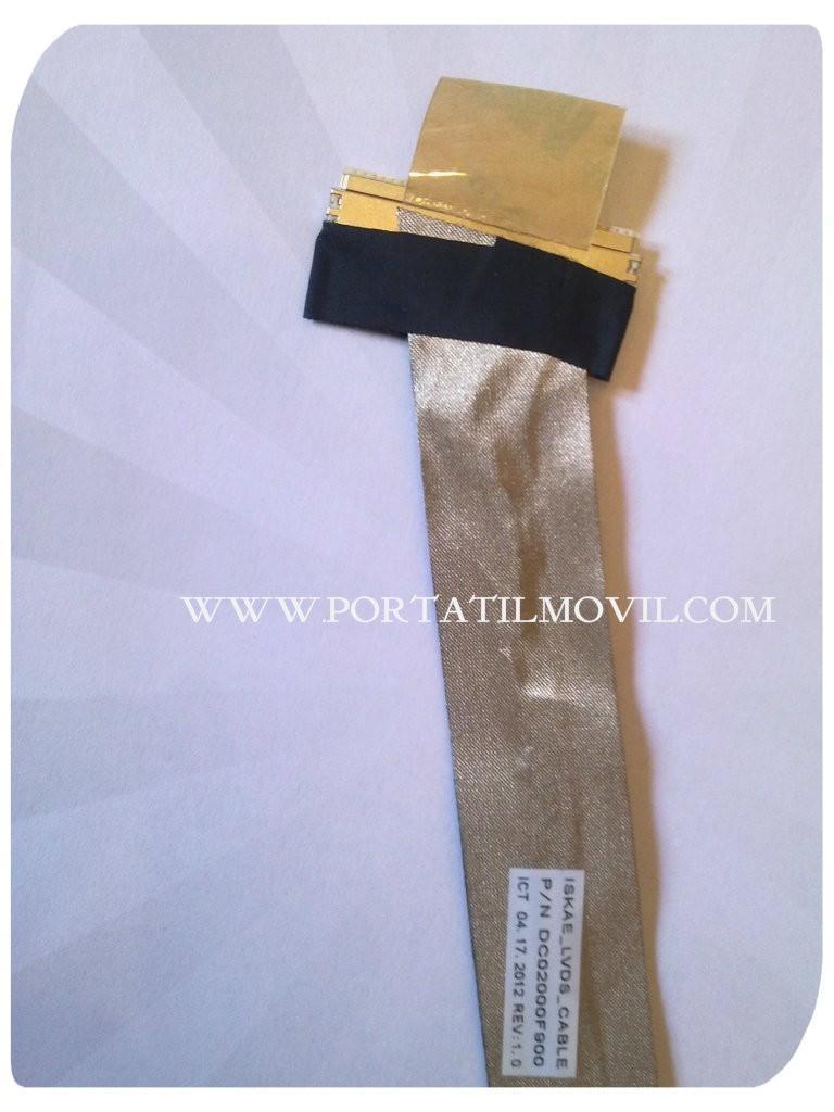 CABLE FLEX PARA PORTÁTIL TOSHIBA SATELLITE A200 A2105 A215 DC02000F900 - Imagen 2