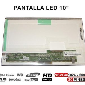 PANTALLA LED DE 10" PARA PORTÁTIL HANNSTAR HSD100IFW4 HSD1001FW4
