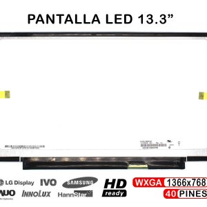 PANTALLA LED DE 13.3" PARA PORTÁTIL HP COMPAQ FOLIO 13-1010EF SERIES