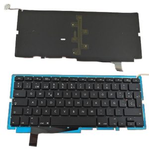 TECLADO PARA PORTÁTIL APPLE MACBOOK PRO A1286 NEGRO (PARA 2008 CON BACKLIT BOARD)
