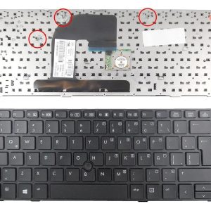 TECLADO PARA PORTÁTIL HP ELITEBOOK 8460P 8460W SERIES 9Z.N6RSV.20E 9Z.N6RUV.00S 701975-071