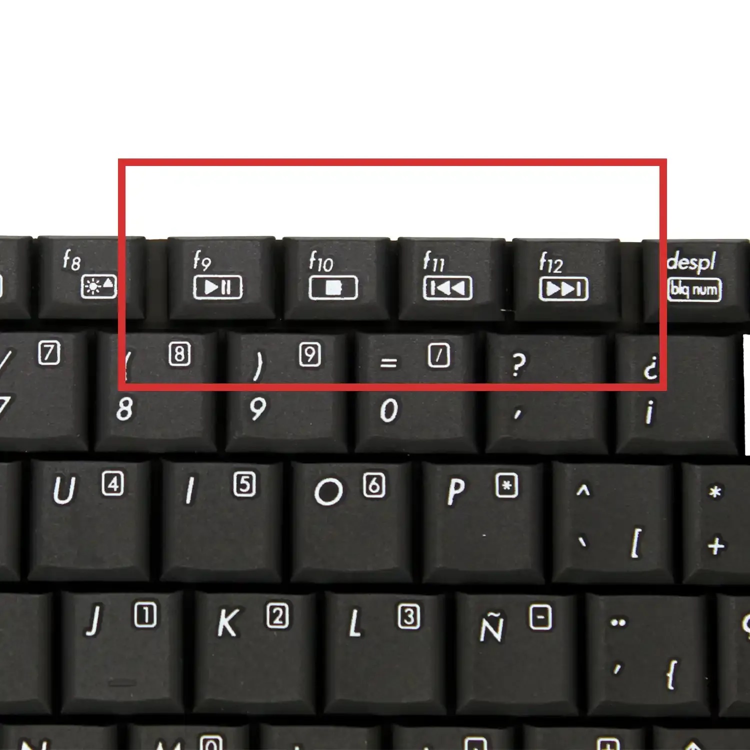 TECLADO PARA PORTÁTIL HP COMPAQ 6520 6520S 6720 6720S - Imagen 2
