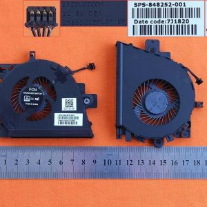 VENTILADOR CPU PARA PORTÁTIL HP ZBOOK 15 G3 VGA DC28000GXF0-FCC2 848252-001 DFS531005PL0T