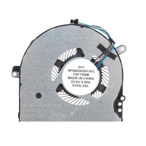 VENTILADOR CPU PARA PORTÁTIL HP PAVILION 15-CC 15-CC708TX 15-CC715TX 15-CC710TX TPN-Q191 927918-001 NFB80A05H-003
