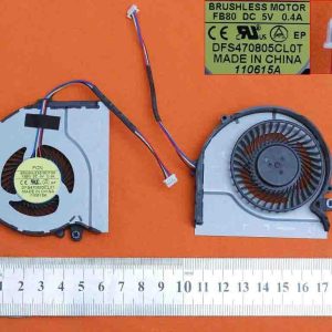 VENTILADOR CPU PARA PORTÁTIL LENOVO IDEAPAD Z480 Z485 Z580 Z585 DFS470805CL0T FB80