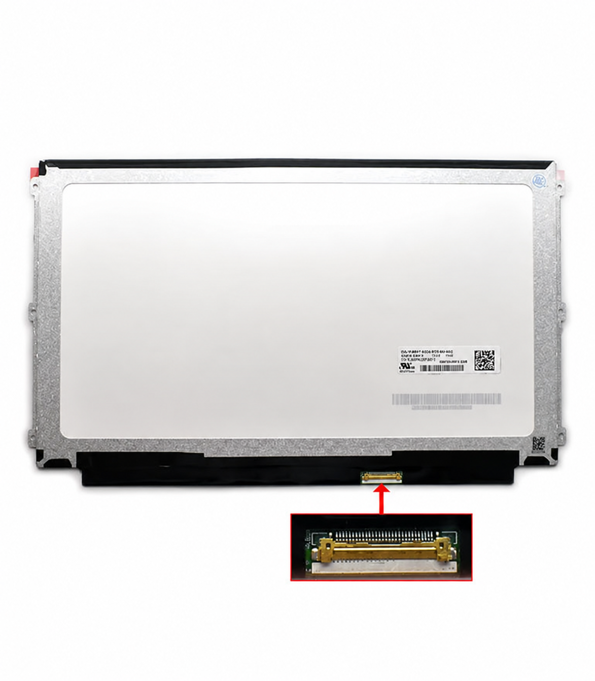 Pantalla Portatil AUO / BOE / INNOLUX LP125WF4(SP)(B1) 12.5 FHD (1920x1080) 60Hz Slim 30 Pines (2cm) Abajo derecha 6 Brackets derecha/izquierda Compatible