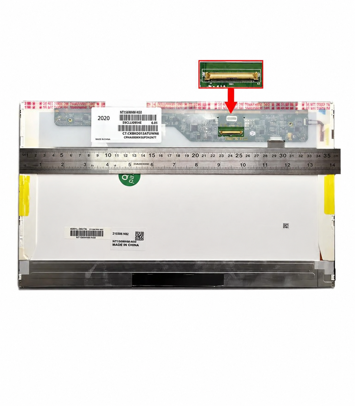 Pantalla Portatil AUO / BOE / INNOLUX NT156WHM-N50 15.6 HD Slim 40 Pines Abajo Izquierda (PCB Integrado) Sin Brackets Compatible