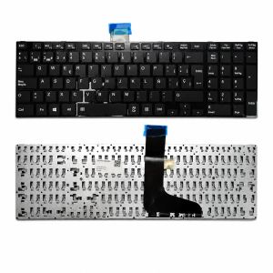 Teclado Portatil Toshiba C850 / Negro con marco Compatible