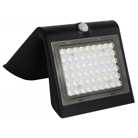 APLIQUE LED SOLAR 4W 500LM DOBLE ILUMINACIÓN NEGRO ELBAT - Imagen 3