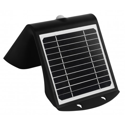 APLIQUE LED SOLAR 4W 500LM DOBLE ILUMINACIÓN NEGRO ELBAT - Imagen 6