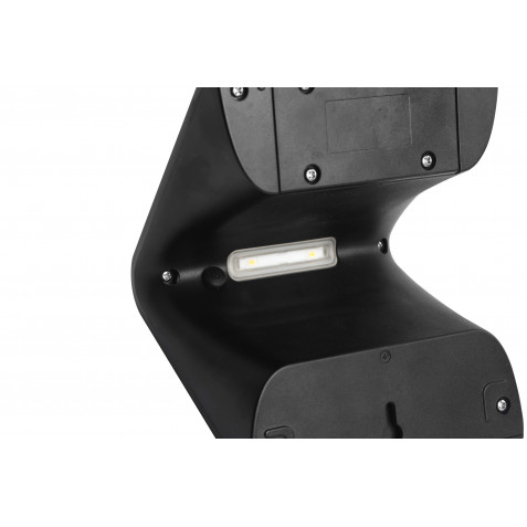 APLIQUE LED SOLAR 4W 500LM DOBLE ILUMINACIÓN NEGRO ELBAT - Imagen 7