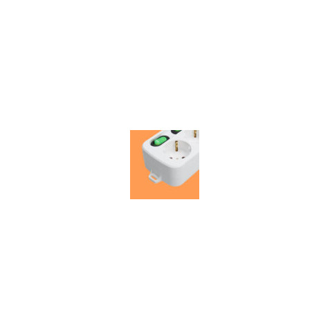 BASE MULTIPLE 3 ENCHUFES CON INTERRUPTORES - Imagen 5