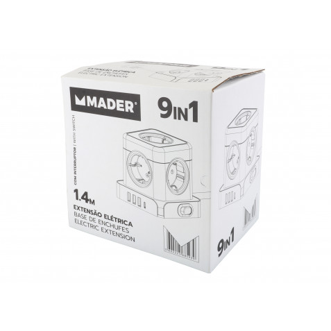 BASE MULTIPLE 9 EN1 MADER - Imagen 2