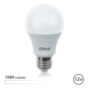 BOMBILLA LED A60 | 12W | 1080LM | E27 | LUZ BLANCA | ELBAT