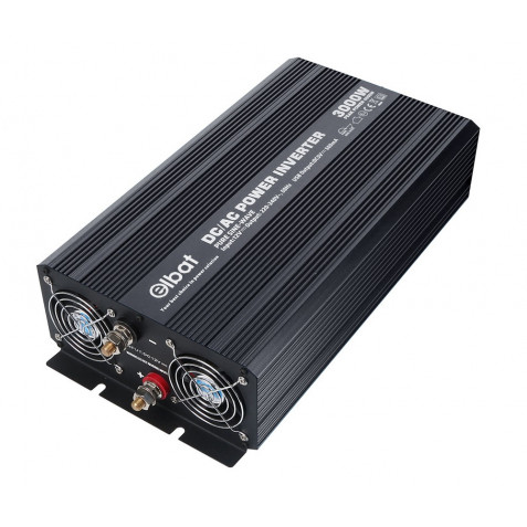 CONVERTIDOR DE CORRIENTE ONDA PURA 3000W ELBAT - Imagen 3