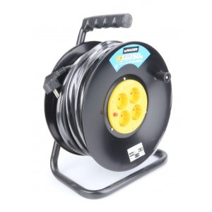 ENROLLADOR DE CABLE METALICO 50M 3X2.5MM