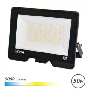FOCO LED SERIE LUMAX CCT 50W | 5000LM | LUZ CALIDA, BLANCA Y FRIA ELBAT