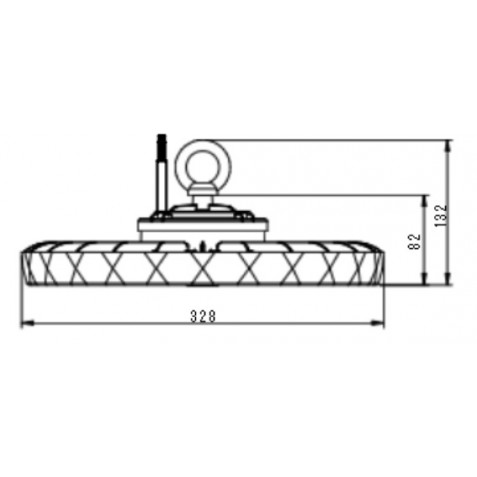 LAMPARA LED UFO 200W 6000K ELBAT - Imagen 2