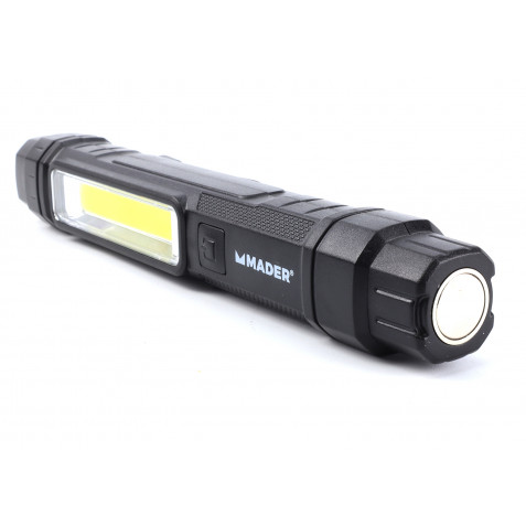 LINTERNA LED RECARGABLE 300LM + 260LM MADER - Imagen 3