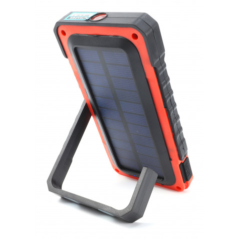 LINTERNA LED RECARGABLE SOLAR CON POWERBANK MADER - Imagen 2