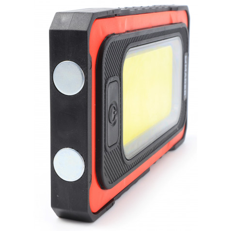 LINTERNA LED RECARGABLE SOLAR CON POWERBANK MADER - Imagen 3