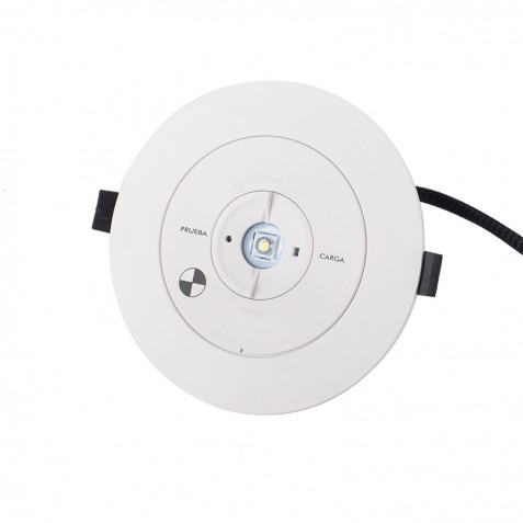 LUZ DE EMERGENCIA EMPOTRABLE 330LUMENS 6000K ELBAT - Imagen 2
