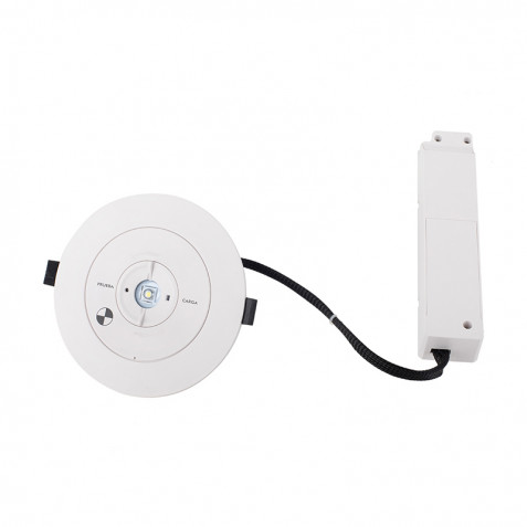 LUZ DE EMERGENCIA EMPOTRABLE 330LUMENS 6000K ELBAT - Imagen 3
