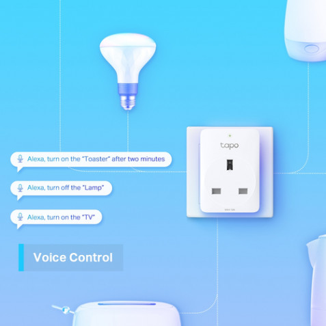 MINI ENCHUFE INTELIGENTE TAPO P100 WIFI SMART PLUG TP-LINK - Imagen 2