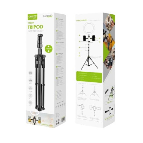 SOPORTE TRIPODE PARA CAMARAS 190CM GREENLYCA - Imagen 2